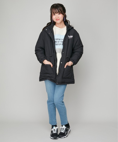 SISTER JENNI(SISTER JENNI)の「【裏起毛・ウエスト調整可】あったか裏起毛デニムロングパンツ(デニムパンツ・キッズ・ブルー/ネイビー・140cm/150cm/160cm/130cm)」の13枚目の写真