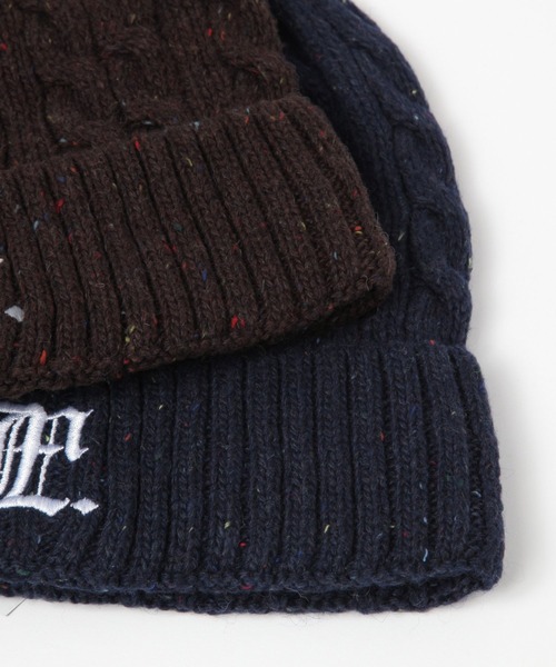 LMCの「【UNISEX】LMC/CABLEビーニー(ニットキャップ/ビーニー・レディース・グレー/ネイビー/ブラウン・FREE)」の16枚目の写真