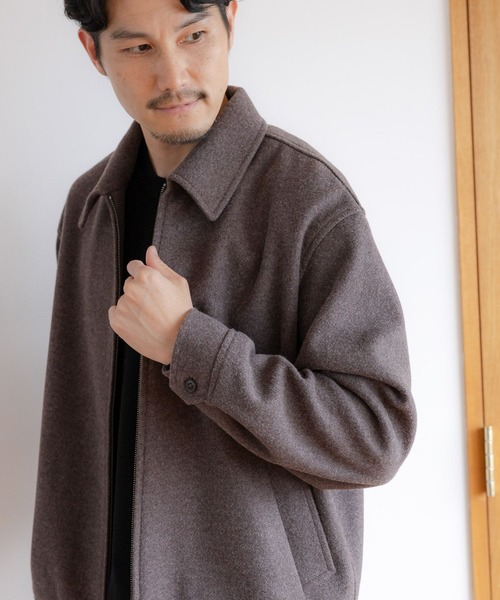 GLOBAL WORK（グローバルワーク）の「軽やかストレッチブルゾン