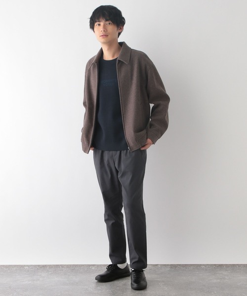 GLOBAL WORK（グローバルワーク）の「軽やかストレッチブルゾン/レギュラーカラー/115812（ブルゾン・メンズ・ブラウン/グリーン・SMALL/MEDIUM/LARGE）」の12枚目の写真