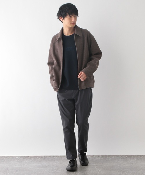 GLOBAL WORK（グローバルワーク）の「軽やかストレッチブルゾン/レギュラーカラー/115812（ブルゾン・メンズ・ブラウン/グリーン・SMALL/MEDIUM/LARGE）」の13枚目の写真