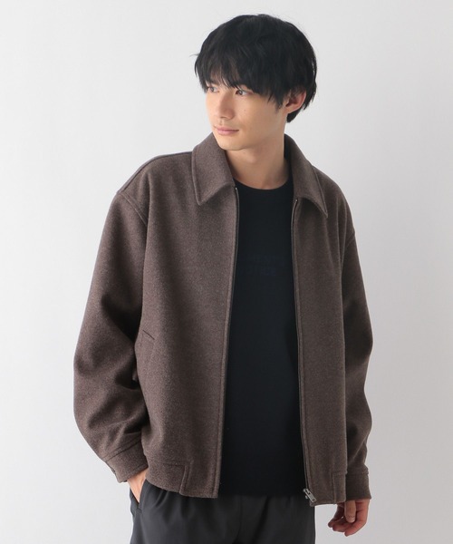 GLOBAL WORK（グローバルワーク）の「軽やかストレッチブルゾン/レギュラーカラー/115812（ブルゾン・メンズ・ブラウン/グリーン・SMALL/MEDIUM/LARGE）」の14枚目の写真