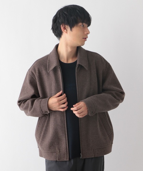 GLOBAL WORK（グローバルワーク）の「軽やかストレッチブルゾン/レギュラーカラー/115812（ブルゾン・メンズ・ブラウン/グリーン・SMALL/MEDIUM/LARGE）」の15枚目の写真