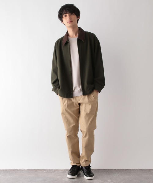 GLOBAL WORK（グローバルワーク）の「軽やかストレッチブルゾン/レギュラーカラー/115812（ブルゾン・メンズ・ブラウン/グリーン・SMALL/MEDIUM/LARGE）」の16枚目の写真