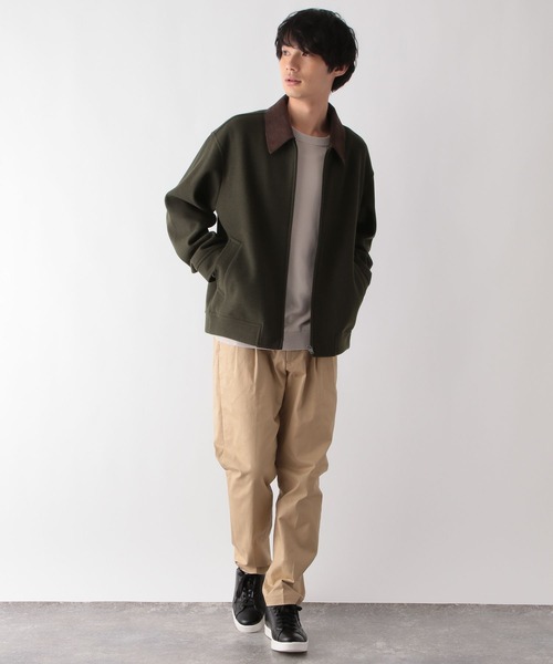 GLOBAL WORK（グローバルワーク）の「軽やかストレッチブルゾン/レギュラーカラー/115812（ブルゾン・メンズ・ブラウン/グリーン・SMALL/MEDIUM/LARGE）」の17枚目の写真