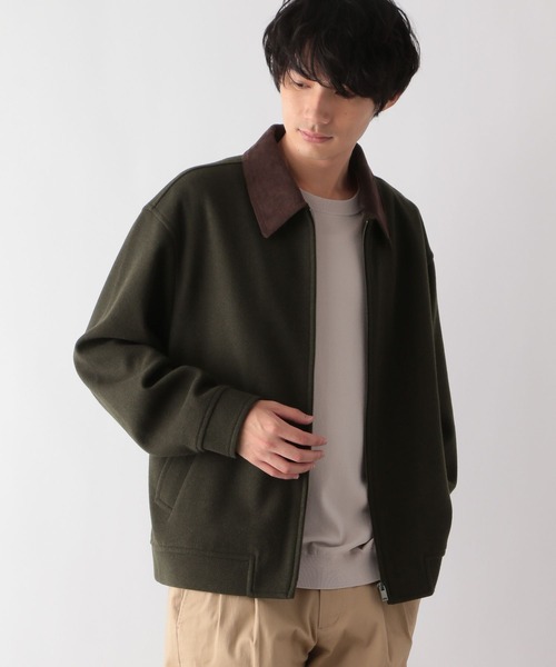 GLOBAL WORK（グローバルワーク）の「軽やかストレッチブルゾン/レギュラーカラー/115812（ブルゾン・メンズ・ブラウン/グリーン・SMALL/MEDIUM/LARGE）」の18枚目の写真