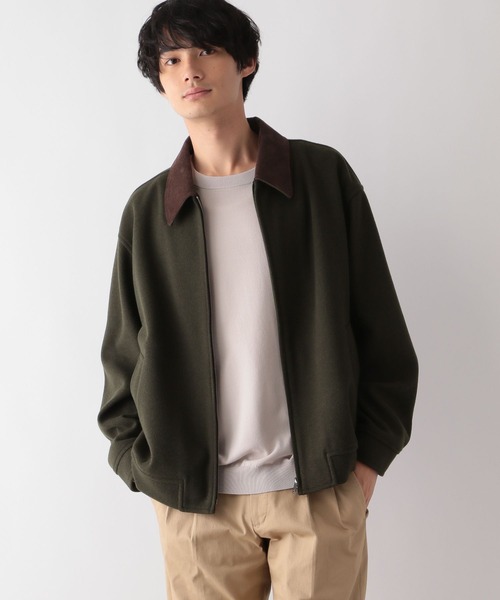 GLOBAL WORK（グローバルワーク）の「軽やかストレッチブルゾン/レギュラーカラー/115812（ブルゾン・メンズ・ブラウン/グリーン・SMALL/MEDIUM/LARGE）」の19枚目の写真