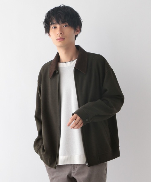 GLOBAL WORK（グローバルワーク）の「軽やかストレッチブルゾン