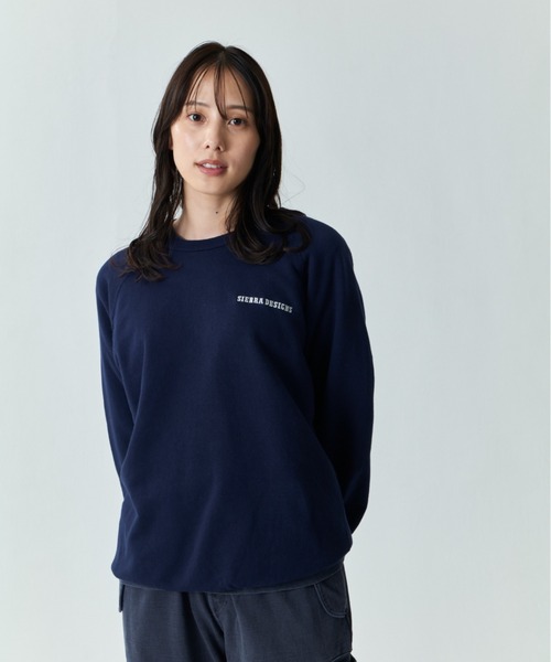 SIERRA DESIGNS(シェラデザイン)の「ユニセックスモデル【Good On × SIERRA DESIGNS】 EMBROIDERED SWEAT/トレーナー/スウェット(スウェット・レディース・ネイビー/ホワイト/ブラック/グレー/ブラウン・MEDIUM/LARGE/SMALL/X-LARGE)」の18枚目の写真