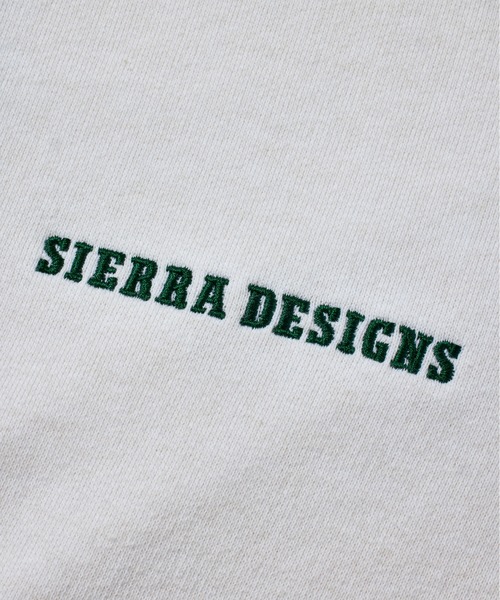 SIERRA DESIGNS(シェラデザイン)の「ユニセックスモデル【Good On × SIERRA DESIGNS】 EMBROIDERED SWEAT/トレーナー/スウェット(スウェット・レディース・ネイビー/ホワイト/ブラック/グレー/ブラウン・MEDIUM/LARGE/SMALL/X-LARGE)」の14枚目の写真