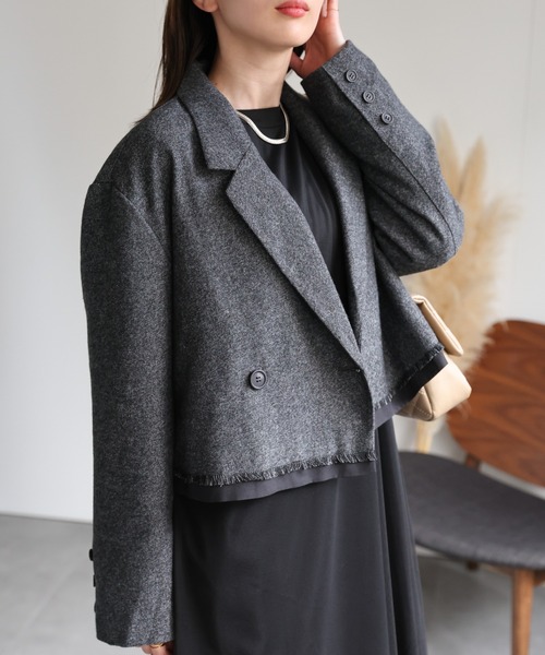 model：162cm 着用サイズ：F