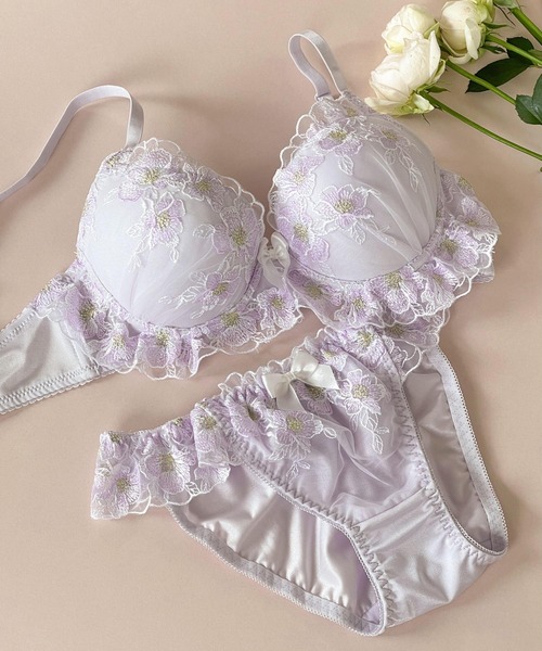 ブラ＆ショーツセット Bra&shorts（ブラ&ショーツ）｜fran de lingerie