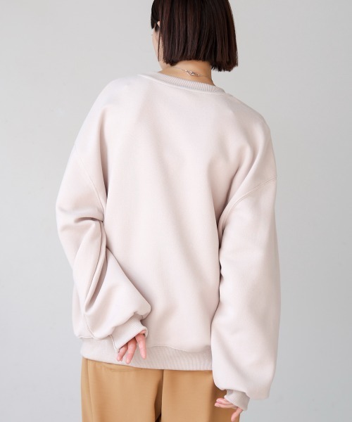 Bou Jeloud(ブージュルード)の「立体刺繍プルオーバー(Tシャツ/カットソー・レディース・アイボリー/ブラック/ベージュ・FREE)」の18枚目の写真