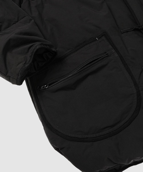 PORTER CLASSIC（ポータークラシック）の「WEATHER CHINESE DOWN JACKET（ダウンジャケット/コート・メンズ・オリーブ/ネイビー/ブラック・3）」の8枚目の写真