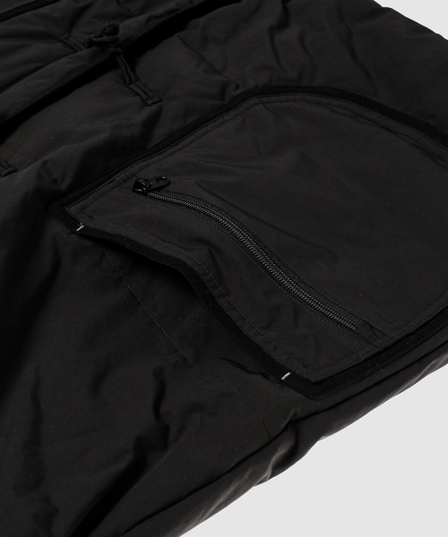 PORTER CLASSIC（ポータークラシック）の「WEATHER CHINESE DOWN JACKET（ダウンジャケット/コート・メンズ・オリーブ/ネイビー/ブラック・3）」の9枚目の写真