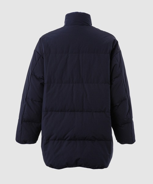 PORTER CLASSIC（ポータークラシック）の「WEATHER CHINESE DOWN JACKET（ダウンジャケット/コート・メンズ・オリーブ/ネイビー/ブラック・3）」の4枚目の写真