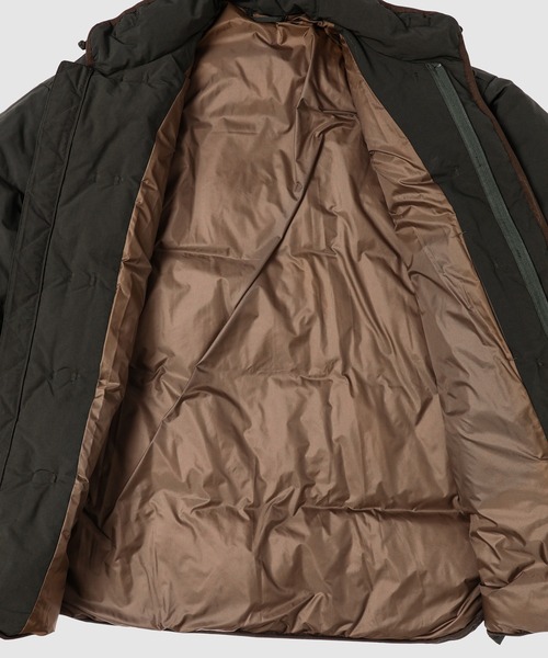 PORTER CLASSIC（ポータークラシック）の「WEATHER CHINESE DOWN JACKET（ダウンジャケット/コート・メンズ・オリーブ/ネイビー/ブラック・3）」の15枚目の写真
