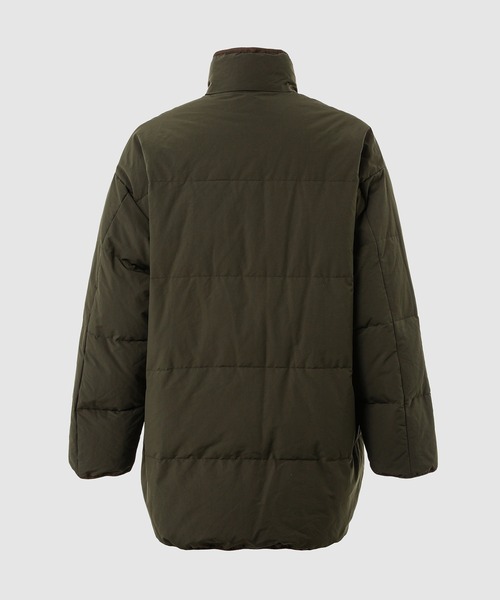 PORTER CLASSIC（ポータークラシック）の「WEATHER CHINESE DOWN JACKET（ダウンジャケット/コート・メンズ・オリーブ/ネイビー/ブラック・3）」の5枚目の写真