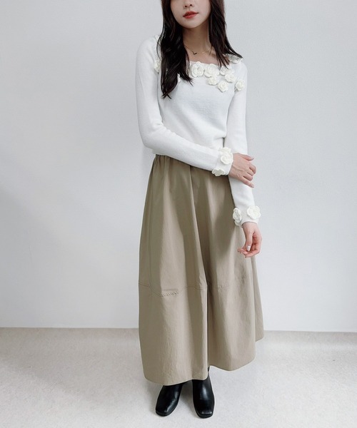 バルーンヴィンテージスカート(スカート)|Calm Maison(カルムメゾン) バルーンヴィンテージスカート(スカート)|Calm Maison(カルムメゾン)