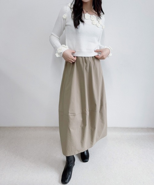 バルーンヴィンテージスカート(スカート)|Calm Maison(カルムメゾン) バルーンヴィンテージスカート(スカート)|Calm Maison(カルムメゾン)