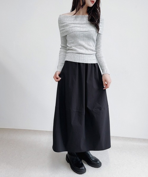 バルーンヴィンテージスカート(スカート)|Calm Maison(カルムメゾン) バルーンヴィンテージスカート(スカート)|Calm Maison(カルムメゾン)