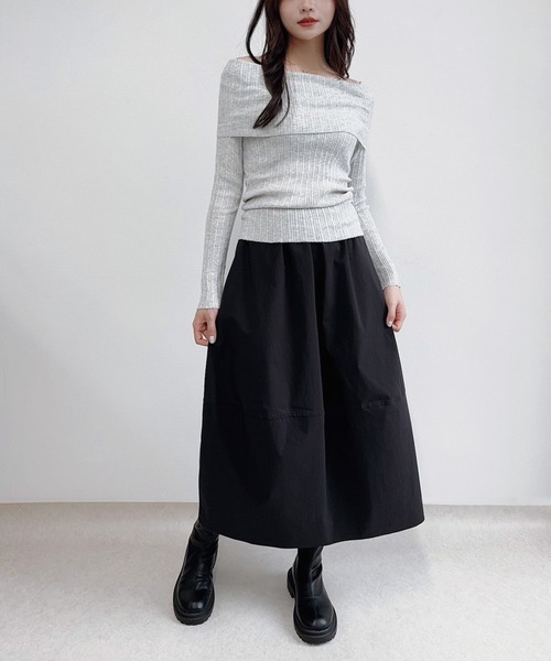 バルーンヴィンテージスカート(スカート)|Calm Maison(カルムメゾン) バルーンヴィンテージスカート(スカート)|Calm Maison(カルムメゾン)