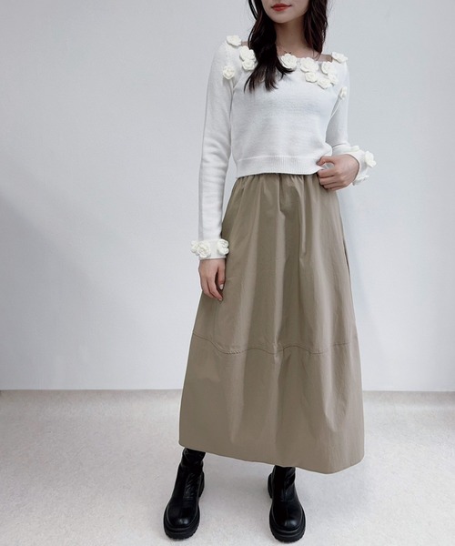 バルーンヴィンテージスカート(スカート)|Calm Maison(カルムメゾン) バルーンヴィンテージスカート(スカート)|Calm Maison(カルムメゾン)