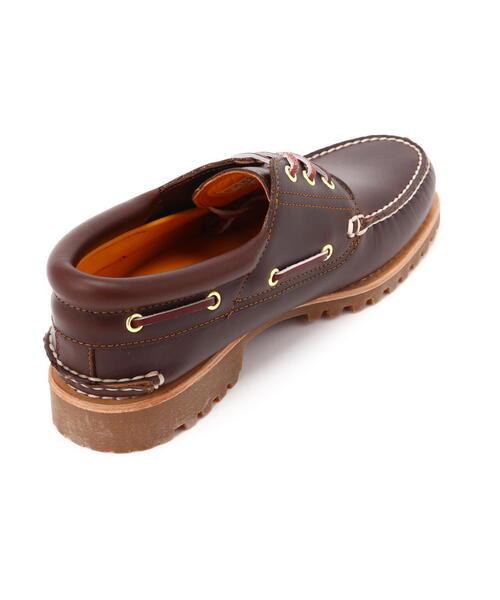 人気Timberland 3 Eye Classic モカシンシューズ　赤茶 Timberland/ティンバーランド/AUTHENTICS 3 EYE CLASSIC/アイコン