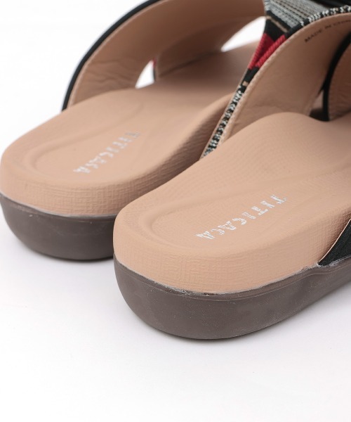 チチカカ（チチカカ）の「エスニッククロスサンダル（サンダル・レディース・ブラック/ベージュ・MEDIUM/LARGE）」の16枚目の写真