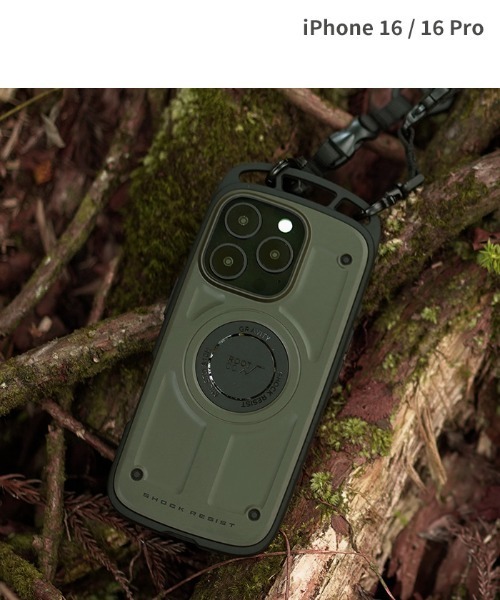iPhone 16/16 Pro 専用 ROOT CO. GRAVITY Shock Resist Case Pro