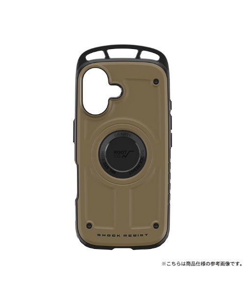 iPhone 16/16 Pro 専用 ROOT CO. GRAVITY Shock Resist Case Pro
