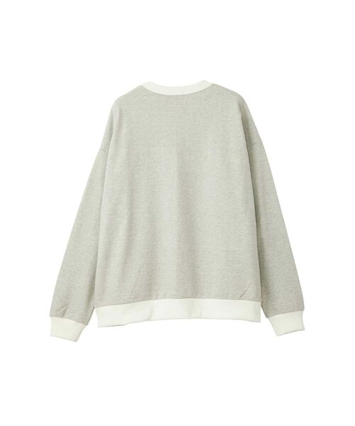 HYSTERIC GLAMOUR（ヒステリックグラマー）の「CHERRY LOGO オーバーサイズスウェット（スウェット・レディース・レッド/トップグレー/グリーン・FREE）」の4枚目の写真