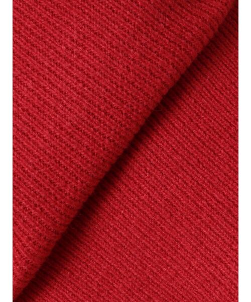 jouetie（ジュエティ）の「カットアウトリブニット/赤ニット（ニット/セーター・レディース・レッド/オフホワイト/ブラック・MEDIUM）」の22枚目の写真