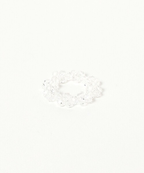 BEAMS BOY（ビームスボーイ）の「パーティー リング 2セット（リング・レディース・シルバー/ホワイト・ONE SIZE）」の9枚目の写真