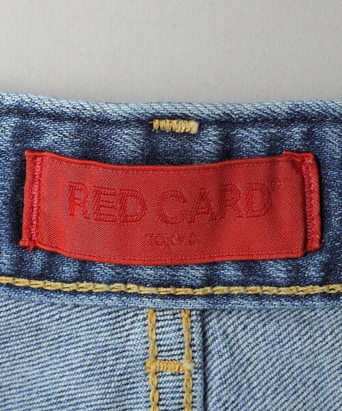 RED CARD TOKYO（レッドカード）の「＜RED CARD＞35th Anniversary Wide デニムパンツ（デニムパンツ・レディース・ブラック/コバルトブルー/ネイビー/ロイヤルブルー・24/22/25/23）」の7枚目の写真