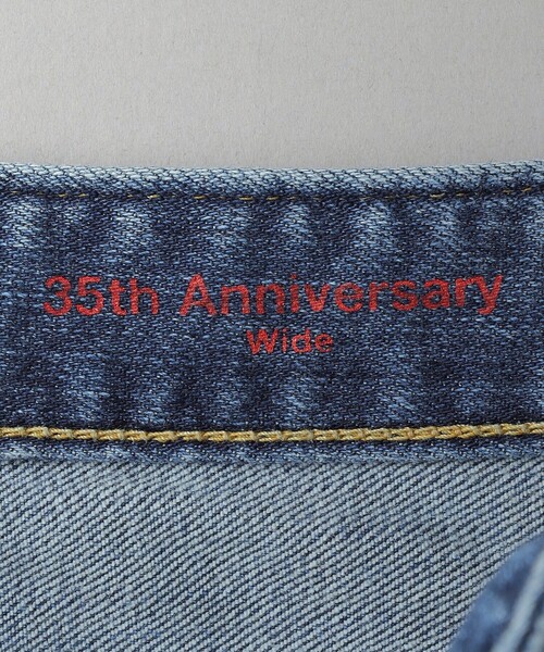 RED CARD TOKYO（レッドカード）の「＜RED CARD＞35th Anniversary Wide デニムパンツ（デニムパンツ・レディース・ブラック/コバルトブルー/ネイビー/ロイヤルブルー・24/22/25/23）」の6枚目の写真