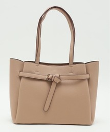 【2way】結びベルトデザイン トートバッグ A4対応