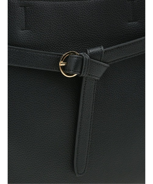 m.f.editorial（エムエフエディトリアル）の「【2way】結びベルトデザイン トートバッグ A4対応（トートバッグ・レディース・ベージュ/ブラック・FREE）」の17枚目の写真