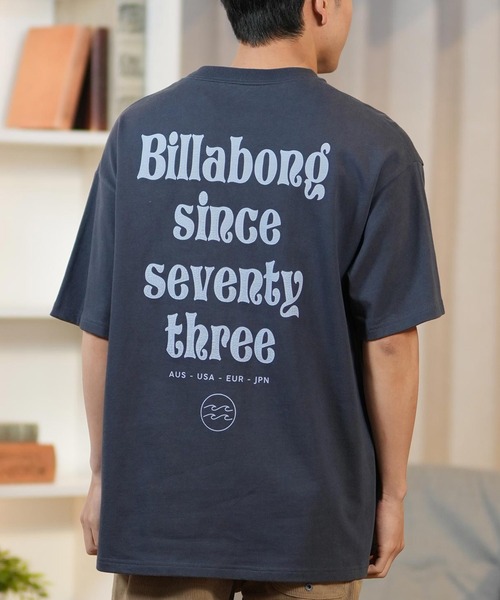 BILLABONG(ビラボン)の「BILLABONG/ビラボン 半袖Tシャツ バックプリント ワイドシルエット BAJA BF011-213(Tシャツ/カットソー・メンズ・ホワイト/インディゴブルー/ブラック・L/M)」の3枚目の写真