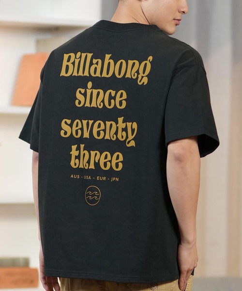 BILLABONG(ビラボン)の「BILLABONG/ビラボン 半袖Tシャツ バックプリント ワイドシルエット BAJA BF011-213(Tシャツ/カットソー・メンズ・ホワイト/インディゴブルー/ブラック・L/M)」の2枚目の写真