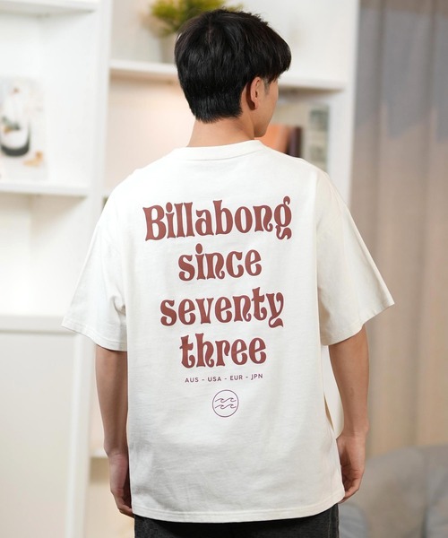 BILLABONG(ビラボン)の「BILLABONG/ビラボン 半袖Tシャツ バックプリント ワイドシルエット BAJA BF011-213(Tシャツ/カットソー・メンズ・ホワイト/インディゴブルー/ブラック・L/M)」の6枚目の写真