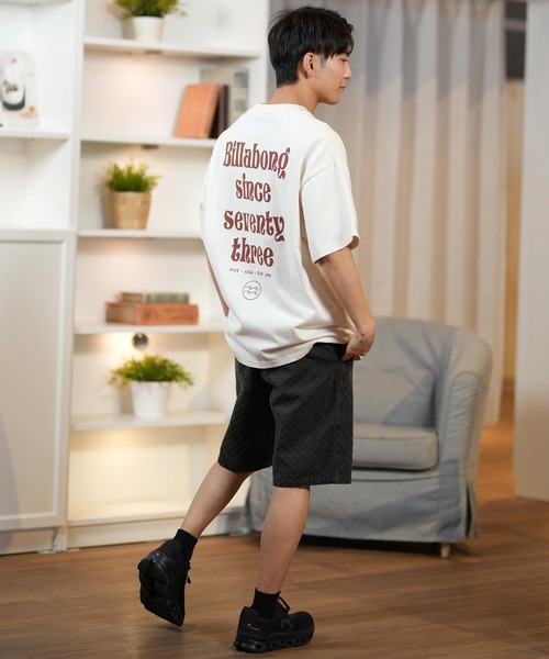 BILLABONG(ビラボン)の「BILLABONG/ビラボン 半袖Tシャツ バックプリント ワイドシルエット BAJA BF011-213(Tシャツ/カットソー・メンズ・ホワイト/インディゴブルー/ブラック・L/M)」の11枚目の写真