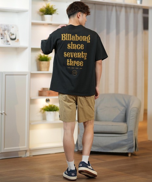 BILLABONG(ビラボン)の「BILLABONG/ビラボン 半袖Tシャツ バックプリント ワイドシルエット BAJA BF011-213(Tシャツ/カットソー・メンズ・ホワイト/インディゴブルー/ブラック・L/M)」の20枚目の写真