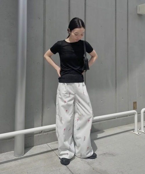 パンツ melt the lady petal snake wide pants S 2025年最新】ペタルスネークワイドパンツの人気アイテム - メルカリ