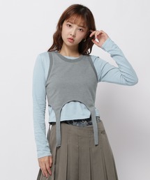 3.3 Field Trip | 3.3 Field Trip/ガーターレイヤープルオーバー(Tシャツ/カットソー)