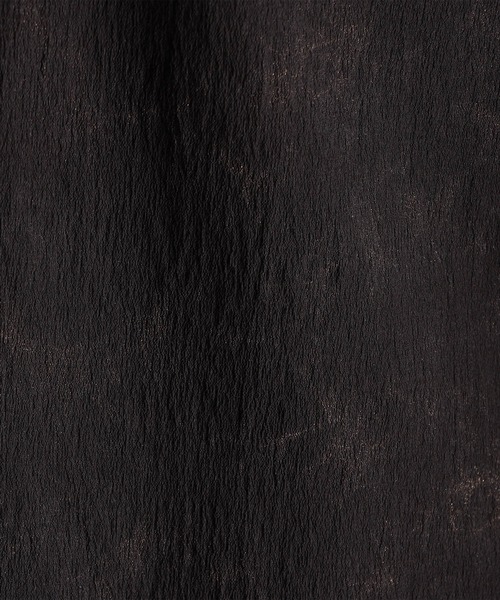 NICOLE CLUB FOR MEN(ニコルクラブフォーメン)の「アラカルトプリント 7分袖ショートスタンドカラーシャツ(シャツ/ブラウス・メンズ・オフホワイト/ブラック系/ブラック/ホワイト系・LARGE/MEDIUM/X-LARGE)」の22枚目の写真