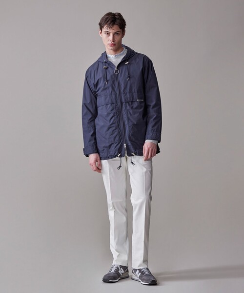 J.PRESS(ジェイプレス)の「【撥水 / 機能性抜群 / パッカブル仕様】ナイロンタフタ ウェザーパーカー(マウンテンパーカー・メンズ・サックスブルー系/ネイビー系/レッド系・LARGE/SMALL/MEDIUM/X-LARGE)」の9枚目の写真