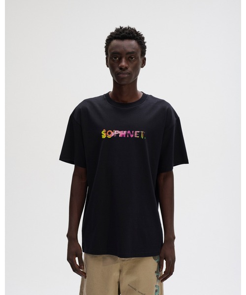 SOPHNET.(ソフネット)の「SIMON TAYLOR: FLOWER TEE(Tシャツ/カットソー・メンズ・ブラック/ホワイト・SMALL/MEDIUM/LARGE/X-LARGE)」の7枚目の写真