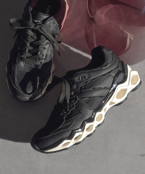 VINCULUM（ウィンクルム）の「【VINCULUM】中空ソールスニーカー(755107)（スニーカー・レディース・ブラック/ブラウン系その他・37/36/39/38/40）」の15枚目の写真