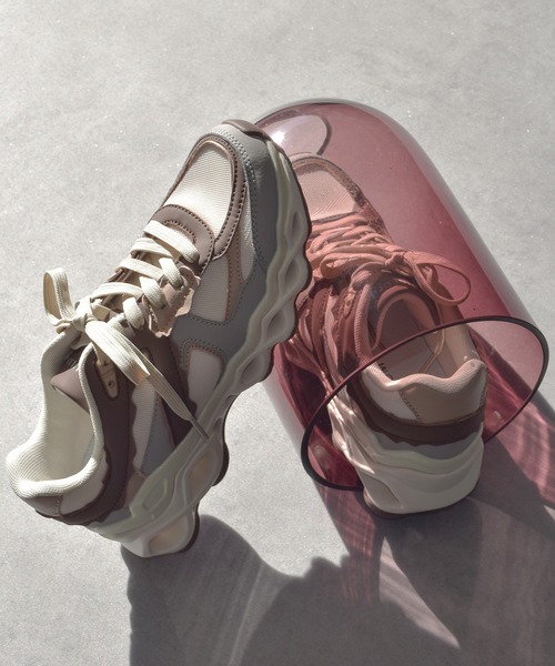 VINCULUM（ウィンクルム）の「【VINCULUM】中空ソールスニーカー(755107)（スニーカー・レディース・ブラック/ブラウン系その他・37/36/39/38/40）」の16枚目の写真